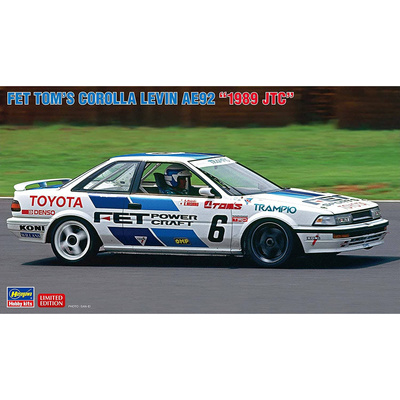 20545 Hasegawa 1/24 Автомобиль FET Tom's Corolla Levin AE92 