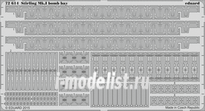 72614 Eduard 1/72 Stirling Mk.I bomb bay