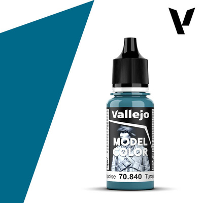 70840 Vallejo Краска акриловая `Model Color` Светло-бирюзовый / Light Turquoise