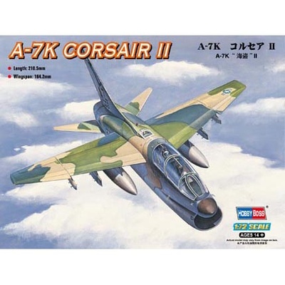 87212 HobbyBoss 1/72 Американский штурмовик A-7K Corsair II