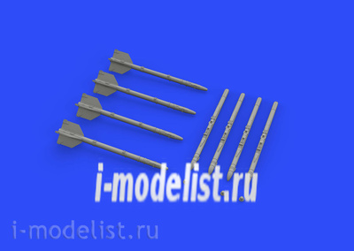 672187 Eduard 1/72 Дополнение R-13M missiles for MiGG-21
