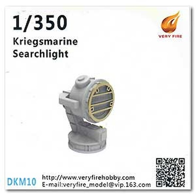 DKM10 Very Fire 1/350 Прожектор Кригсмарине (6 шт)