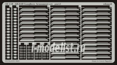 32110 Eduard 1/35 photo etched parts for AH-64D Longbow armament 