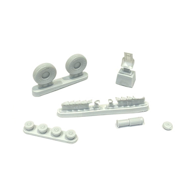 RS50001 E.V.M. 1/48 Set of parts for Ilyushin-2 early series, 5-in-1