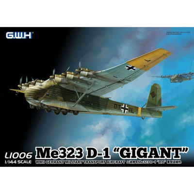 L1006 Great Wall Hobby 1/144 Немецкий военный транспортный самолет Me323 D-1 Gigant