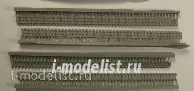 MTL-35301 MasterClub 1/35 Траки наборные железные WE210 type for M3 Lee/Grant/RAM/M4 (в наборе только 180 подушек, дополнительно требуются концевые соединители)
