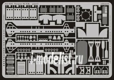 53026 Eduard photo etched parts for 1/72 Vosper M. T. B