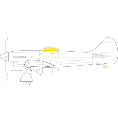 EX796 Eduard 1/48 Окрасочная маска для Tempest Mk. II TFace