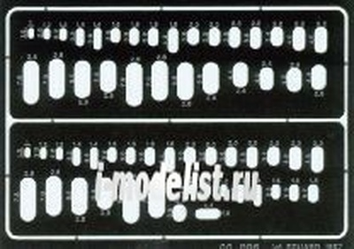 00006 Eduard Инструмент Ovals