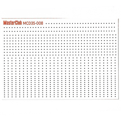 MCD35-008 MasterClub 1/35 3D Декаль Сферические заклепки диаметром 0.7 мм