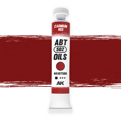 AKABT560 Abteilung 502 Масляная краска Красный кадмий / Cadmium Red