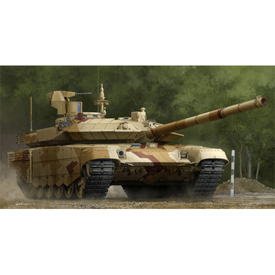 09524 Трубач 1/35 Российский танк Т-90 МС мод. 2013 (по лицензии УВЗ)