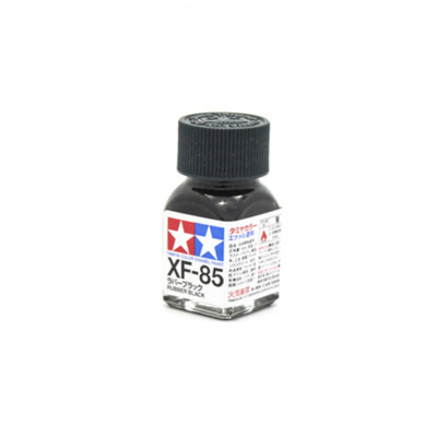 80385 Tamiya XF-85 Rubber Black (black rubber) Enamel paint