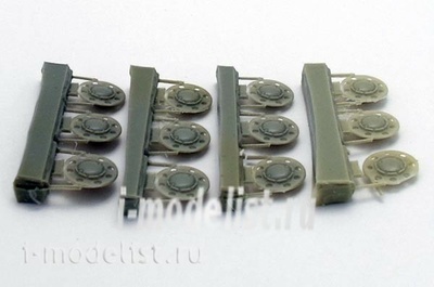 ZA35250 Zebrano 1/35 Диски опорных катков танков КВ, 12 штук