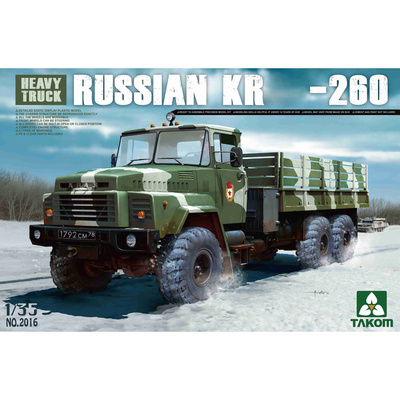 2016 Takom 1/35 Российский грузовик Кр-260