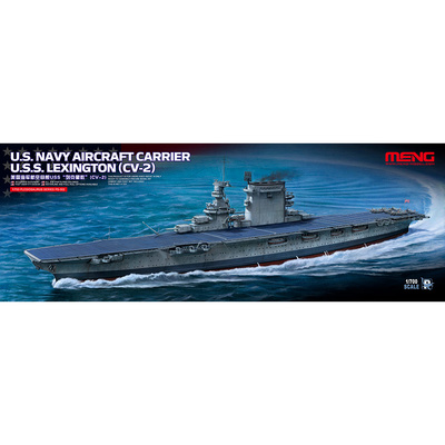 PS-002 Meng 1/700 scale U.S. NAVY AIRCRAFT CARRIER U. S. S. LEXINGTON (CV-2)