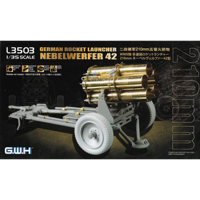 L3503 Great Wall Hobby 1/35 German multiple launch rocket system (MLRS) 21 cm Nb.W. 42