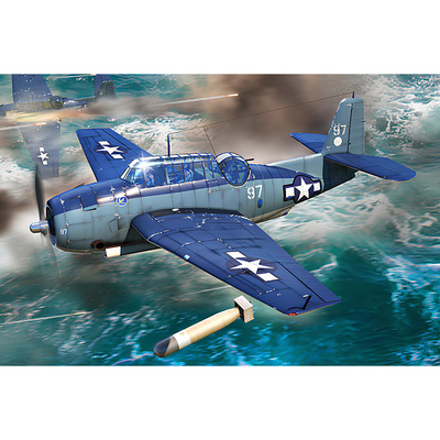 87275 Hobbyboss 1/72 Американский торпедоносец-бомбардировщик TBF-1C Avenger