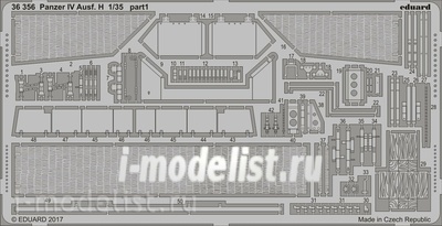 36356 Eduard 1/35 Фототравление для Panzer IV Ausf. H