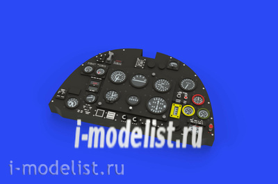644008 Eduard 1/48 Панель приборов Spitfire Mk. IX поздний