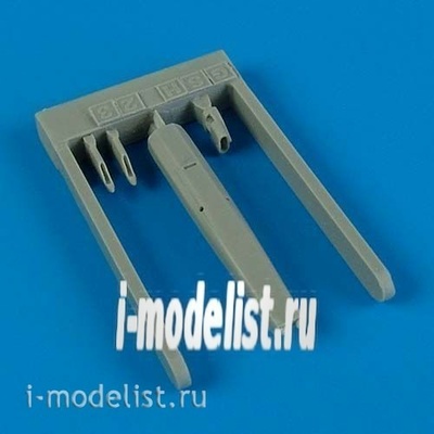 QB48 390 Quickboost 1/48 Авиационное вооружение для GSh-23 Twin-barrel gun for MiG-21 late v.