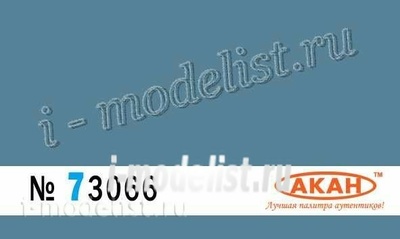 73066 Акан Ссср/россия Серо-синий (выцветший) камуфляжные пятна- 1 на верхних и боковых поверхностях самолётов