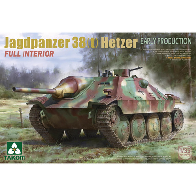 2170 Takom 1/35 Немецкая САУ Jagdpanzer 38(t) Hetzer (ранняя)
