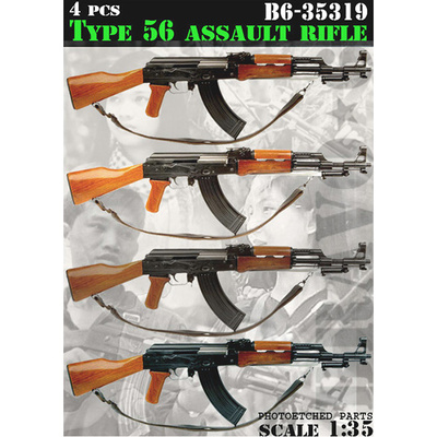 B6-35319 Bravo-6 1/35 Type 56 Assault Rifle / Штурмовая винтовка типа 56