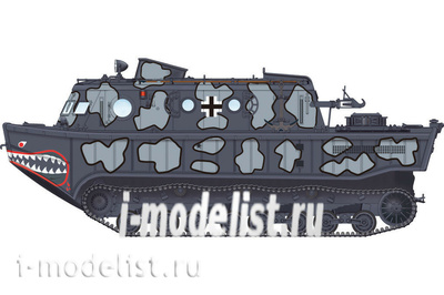82919 HobbyBoss 1/72 German Land-Wasser-Schlepper (LWS) Medium production