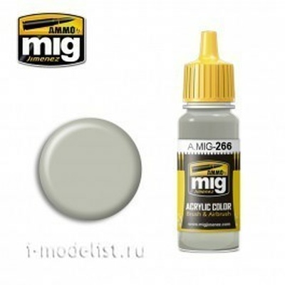 AMIG0266 Ammo Mig Краска акриловая RLM 63 светло-серая / RLM 63 HELLGRAU