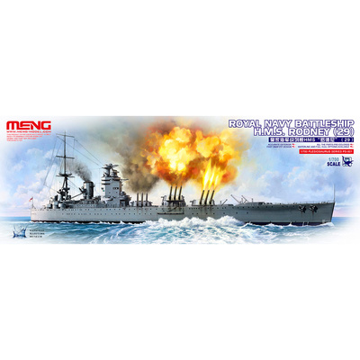 PS-001 Meng 1/700 scale ROYAL NAVY BATTLESHIP H. M. S. RODNEY (29)