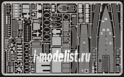 53015 photo etched parts Eduard 1/72 U-boat VIIC/41