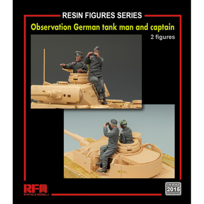 RM-2015 Rye Field Model 1/35 Набор немецкого танкового экипажа (2 миниатюры)