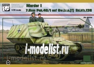 PH35006 Panda 1/35 Marder I 7,5cm Pak 40/1 auf Gw.Lr.s(f) Sd.Kfz. 135