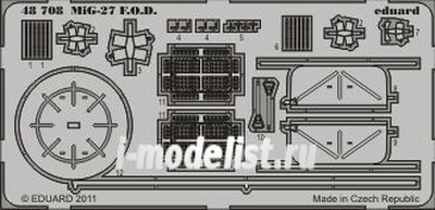 48708 Eduard 1/48 Фототравление MiGG-27 F.O.D.