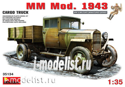 35134 MiniArt 1/35 Автомобиль MM Mod.1943 Cargo Truck