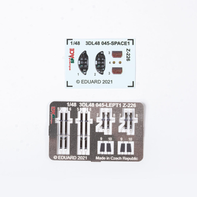 3DL48045 Eduard 1/48 3D декаль для Z-226 SPACE