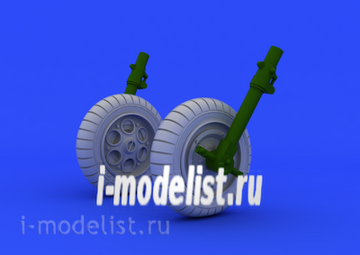 648152 the 1/48 Eduard Kit Fw 190 wheels early