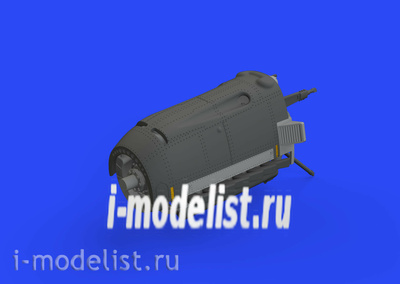 648474 Eduard 1/48 Addition to model Bf 109E engine