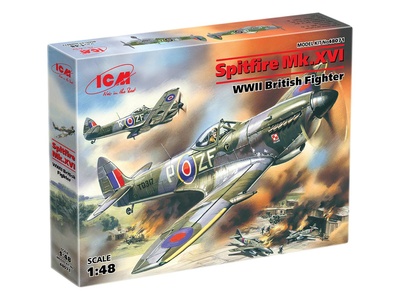 48071 ICM 1/48 ВВС Великобритании Спитфайр Mk. XVI