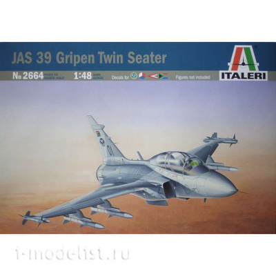 2664 Italeri 1/48 Jas 39 Gripen Twin Seater
