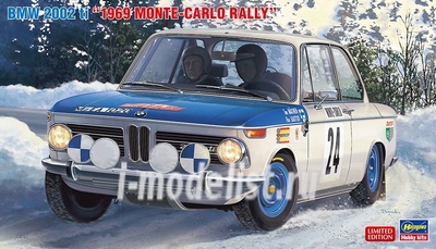 20332 Hasegawa 1/24 BMW 2002 ti 1969 MONTE CARLO RALLY