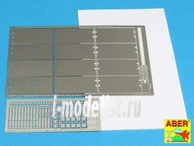 25 019 Aber 1/25 Фототравление для Side skirts for Panther A/D