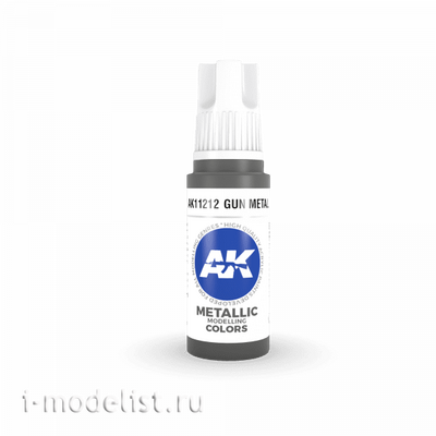 AK11212 AK Interactive Краска акриловая 3rd Generation металлическая, 17 мл