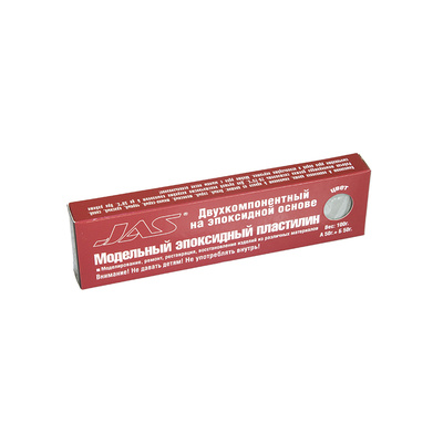 6202 Jas Epoxy plasticine, grey, 100 gr